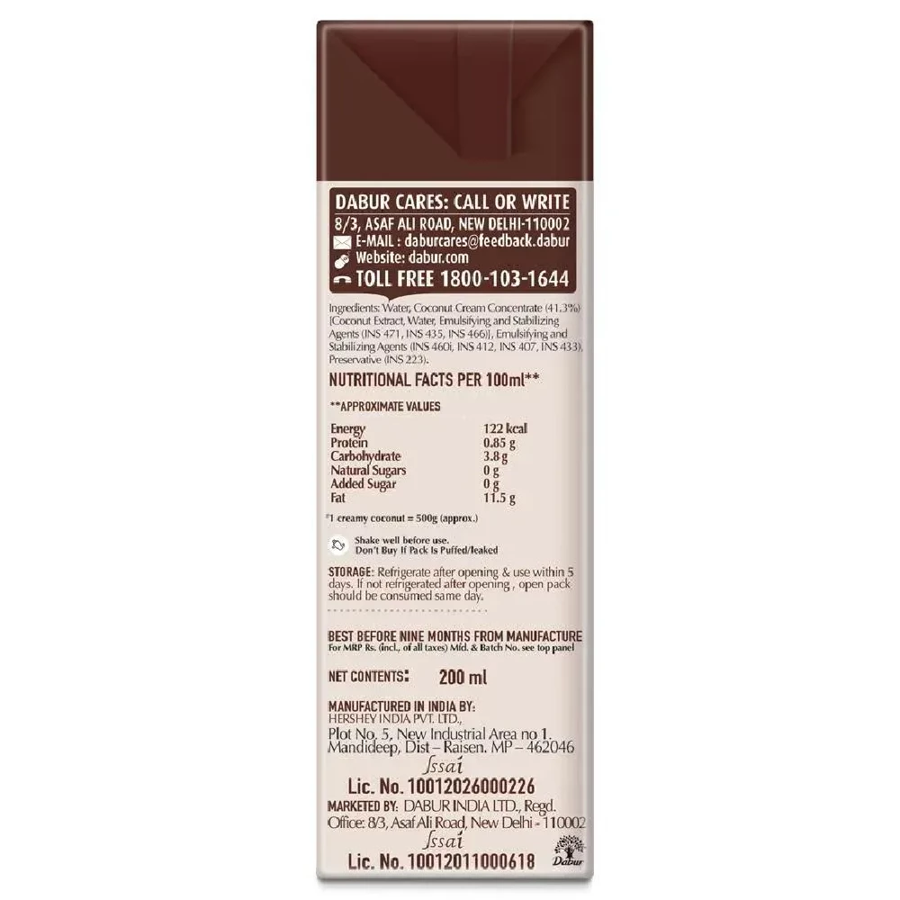 Dabur Hommade - Coconut Milk, 3x200 ml-7.webp